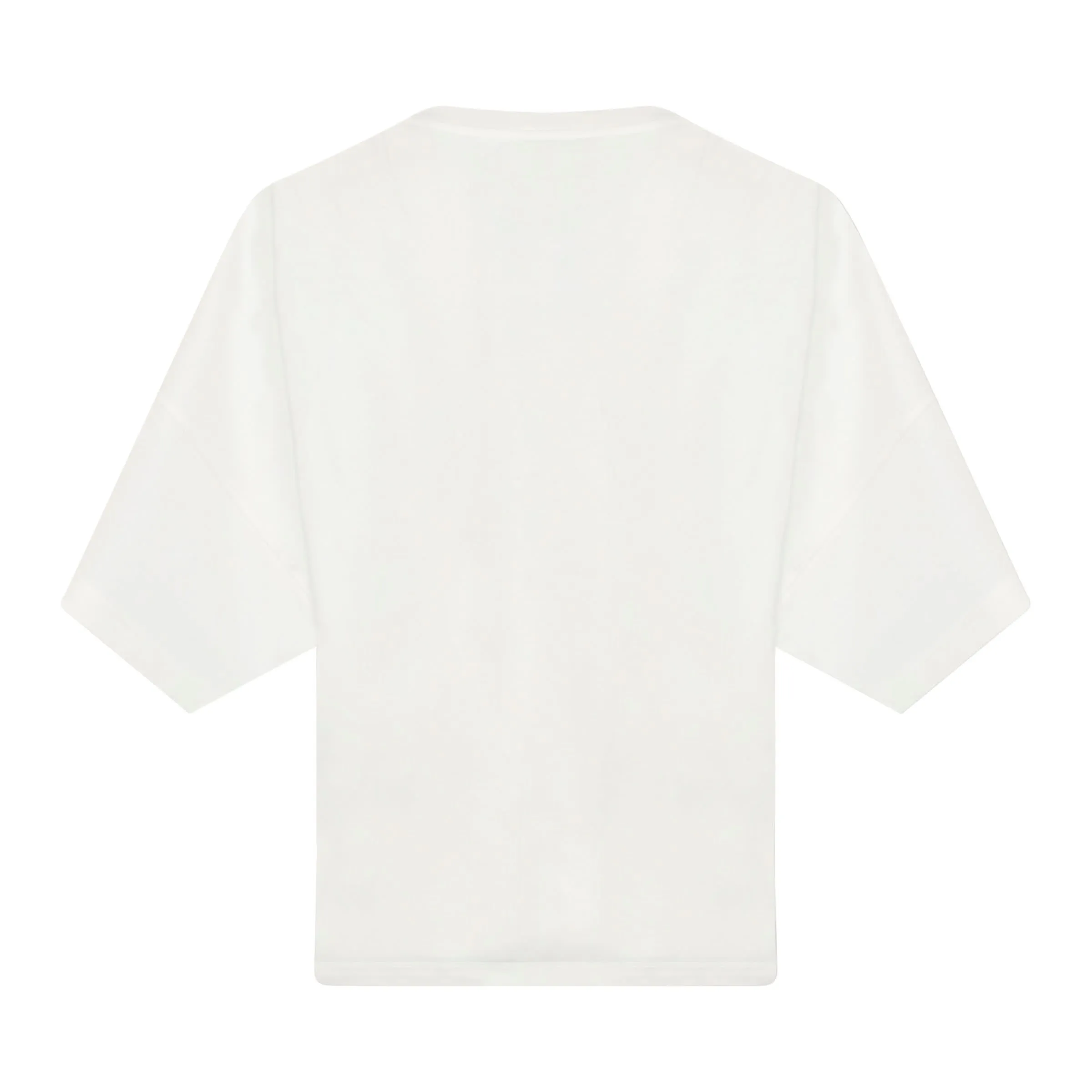 Short Oversize Anagram T-Shirt in White