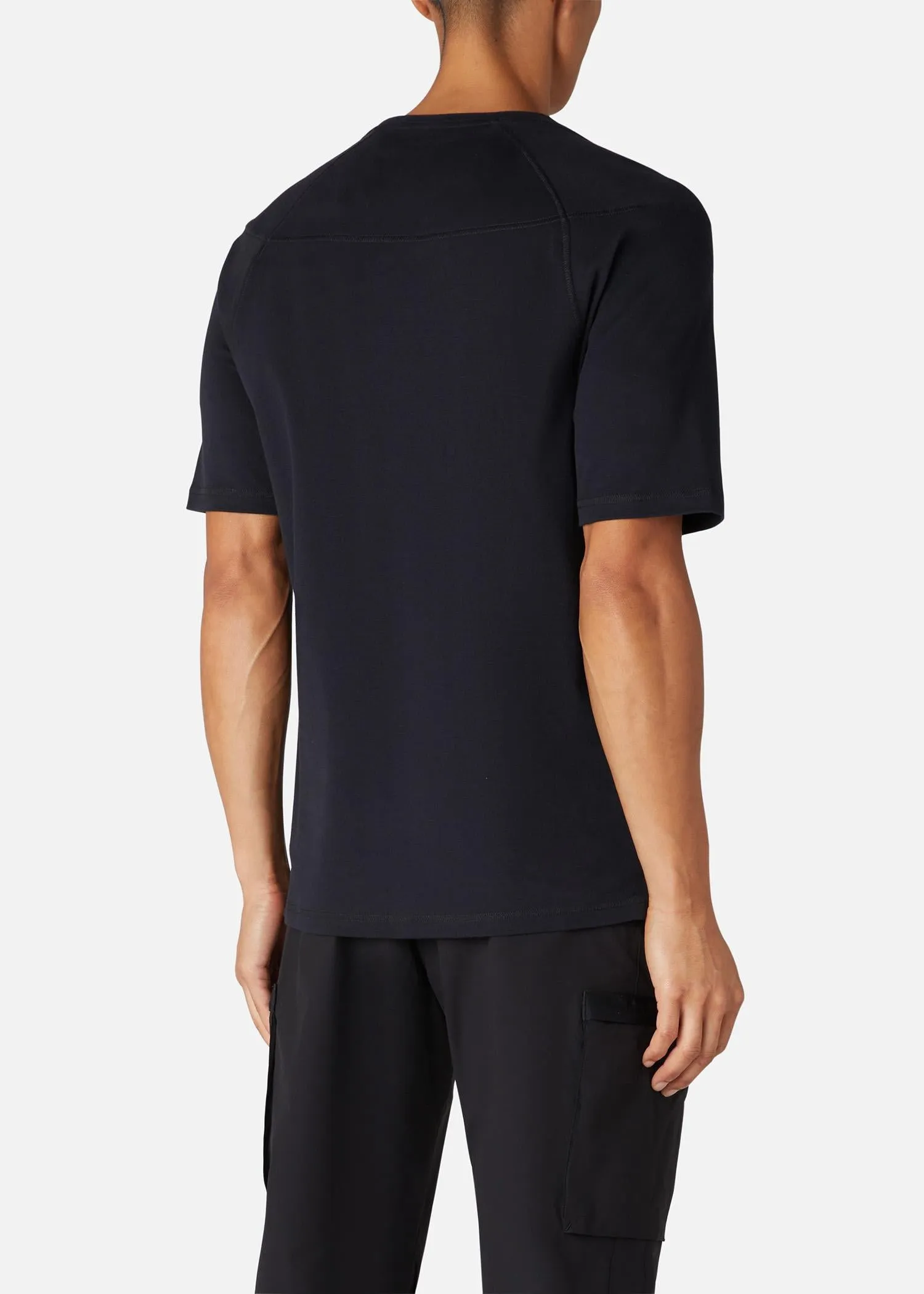 SI S/S TEE BLACK