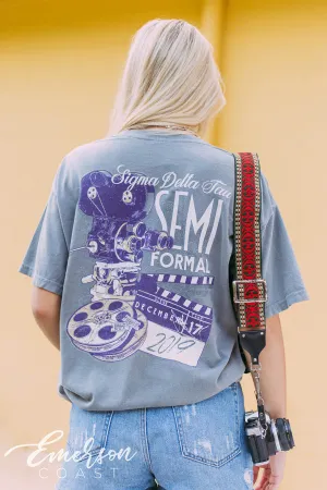 Sigma Delta Tau Customizable Semi Formal T-shirt