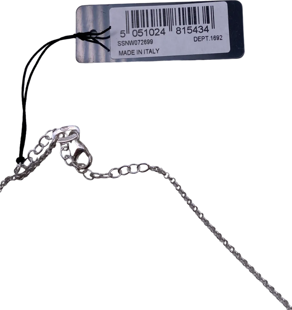 SIMPLY SILVER 925 Sterling Silver Love Initial Necklace One Size