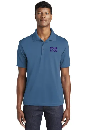 Sport-Tek PosiCharge Branded RacerMesh Polos, Dawn Blue