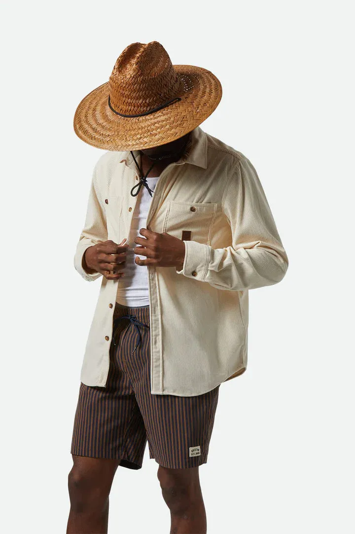 THE FIELD CORDUROY OVERSHIRT WHITECAP