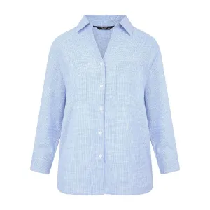 TIGI 18/20 Micro Check Cotton Shirt
