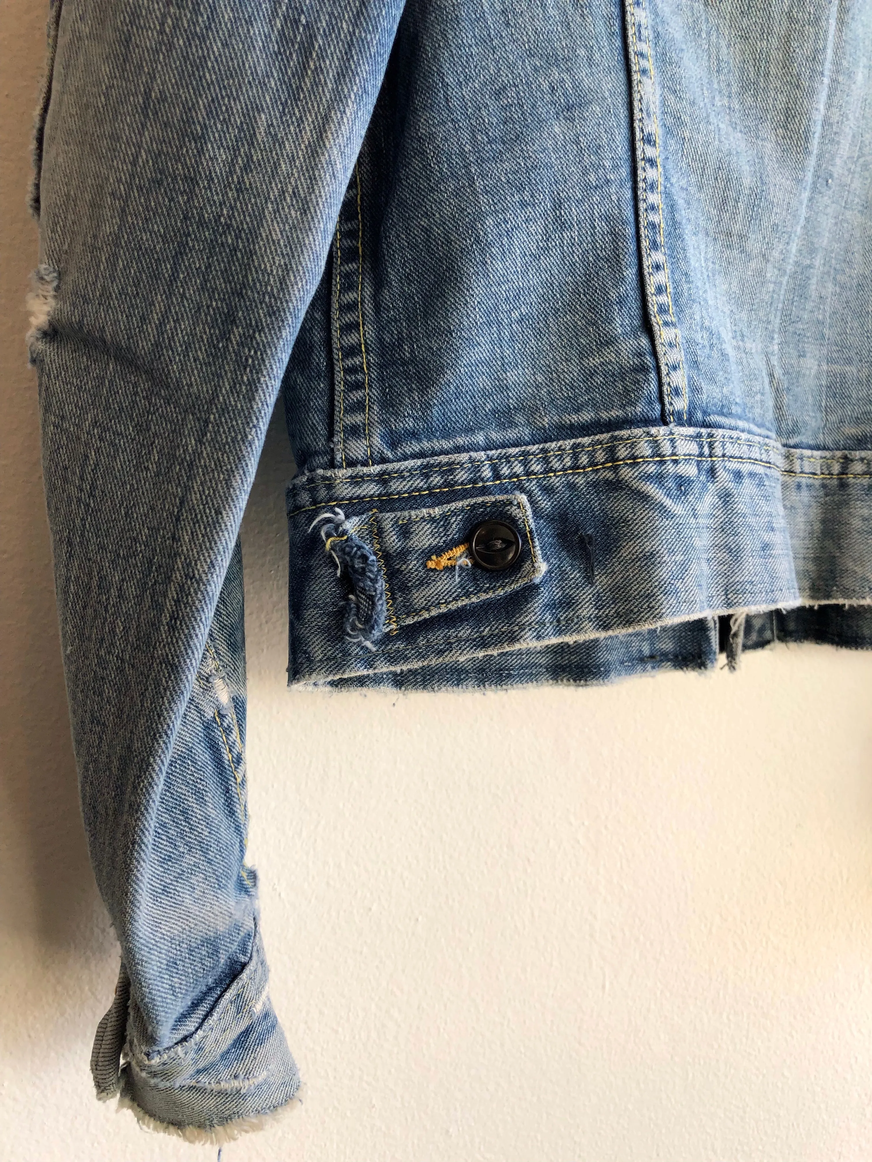 Vintage 1950s Lee Rider 101-J Denim Trucker Jacket