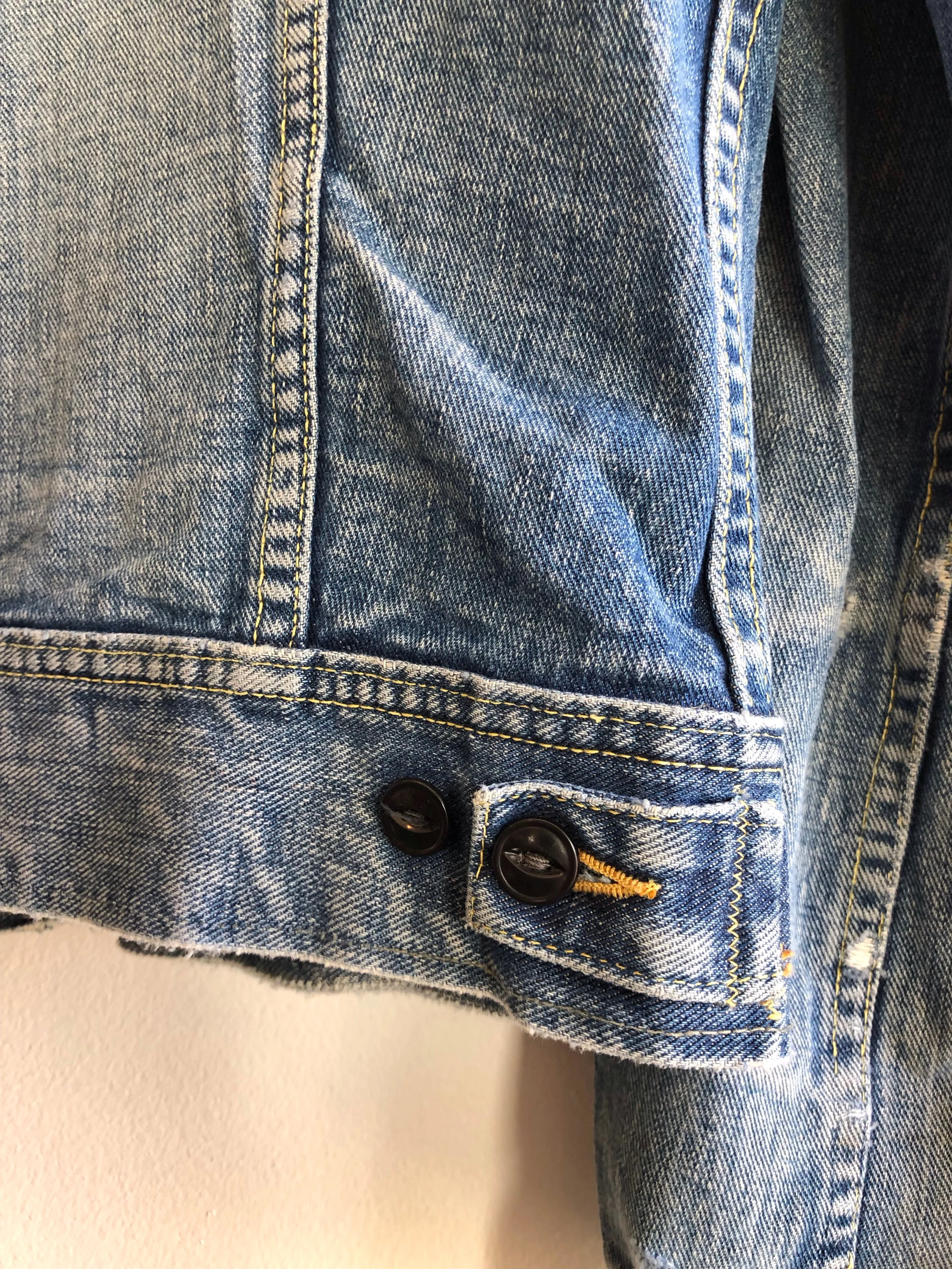 Vintage 1950s Lee Rider 101-J Denim Trucker Jacket