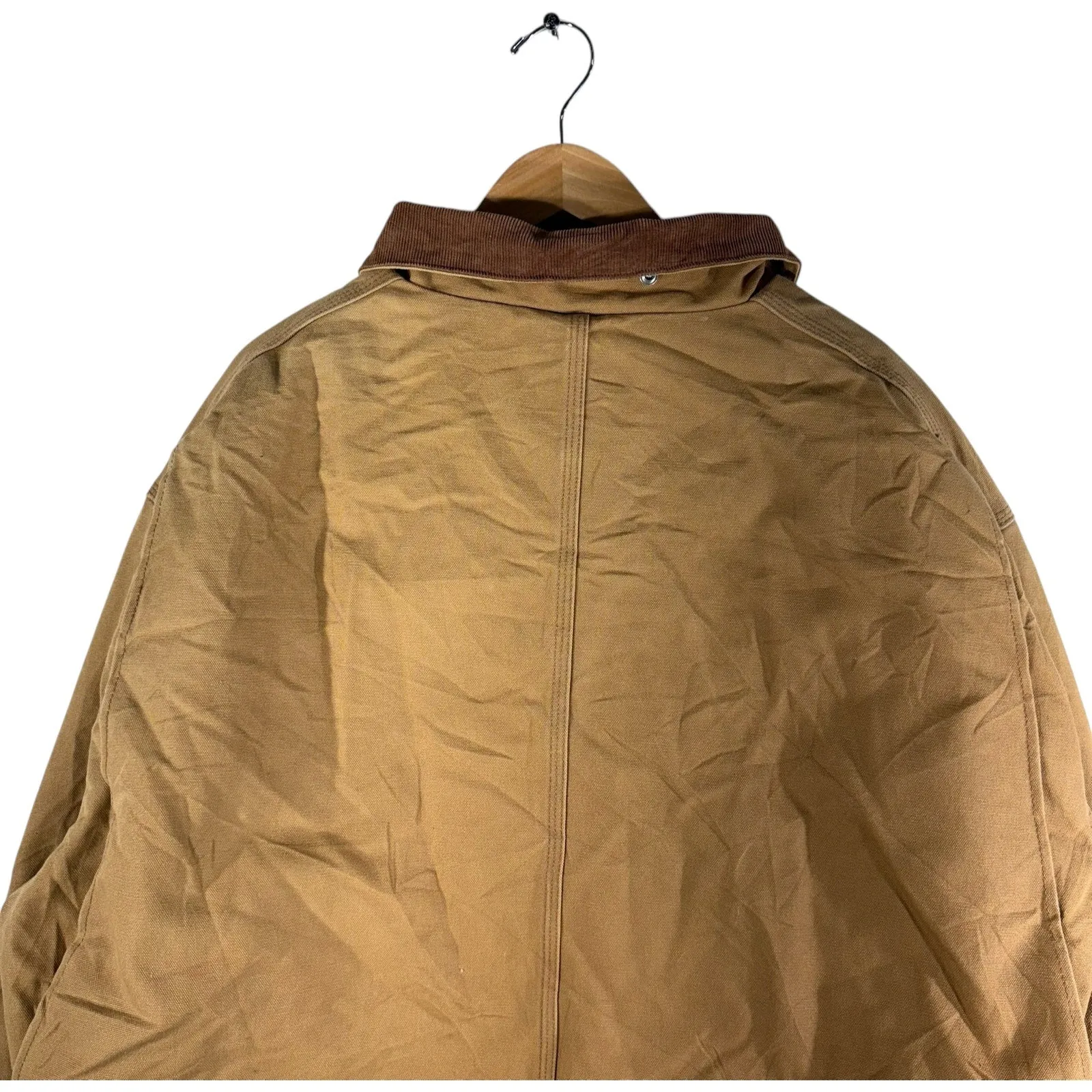 Vintage Carhartt C03 BRN 52 Tall Workwear Jacket