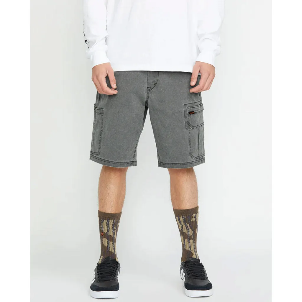 VOLCOM GAGE WORKSHORT 21 - STEALTH