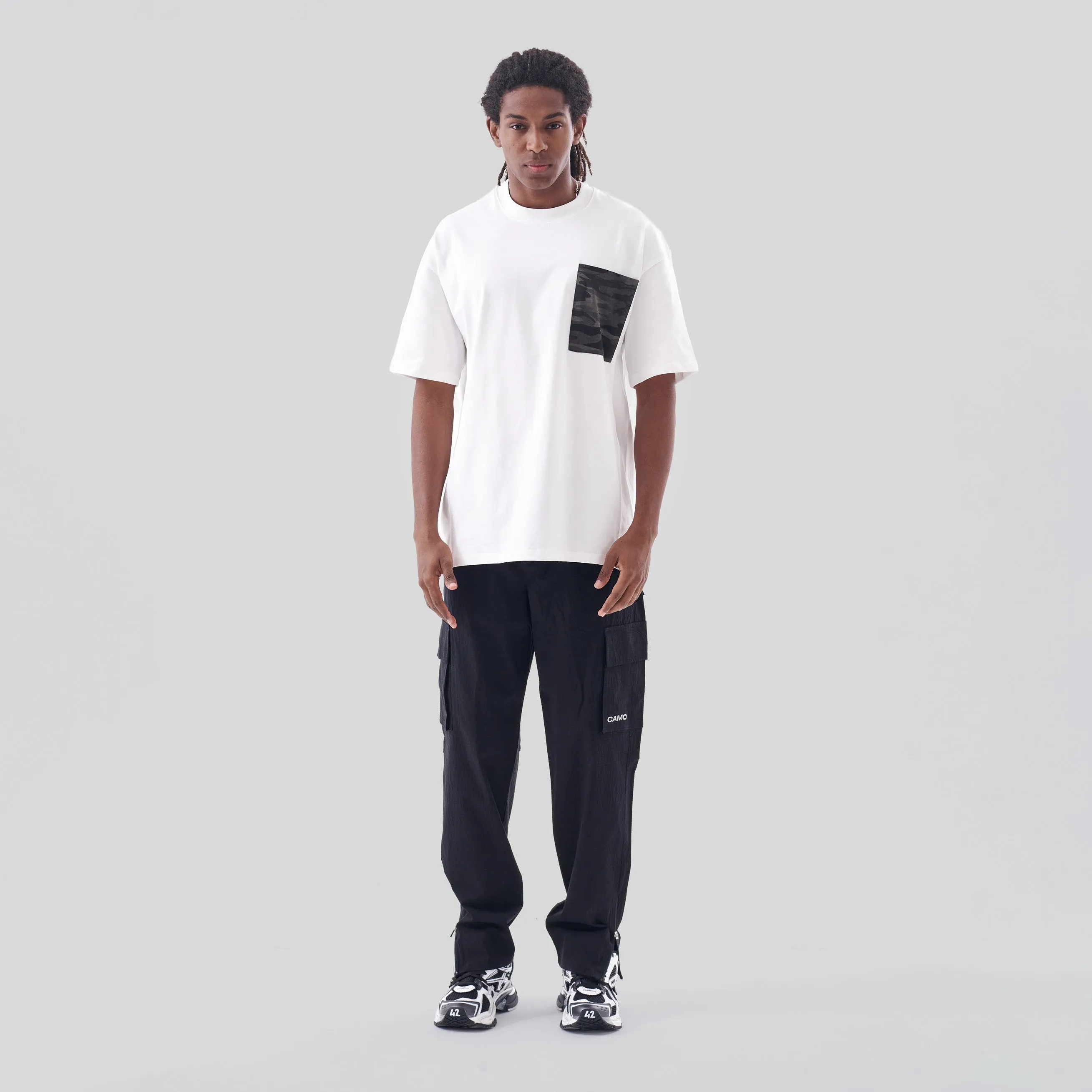 White Camo Pocket T-Shirt