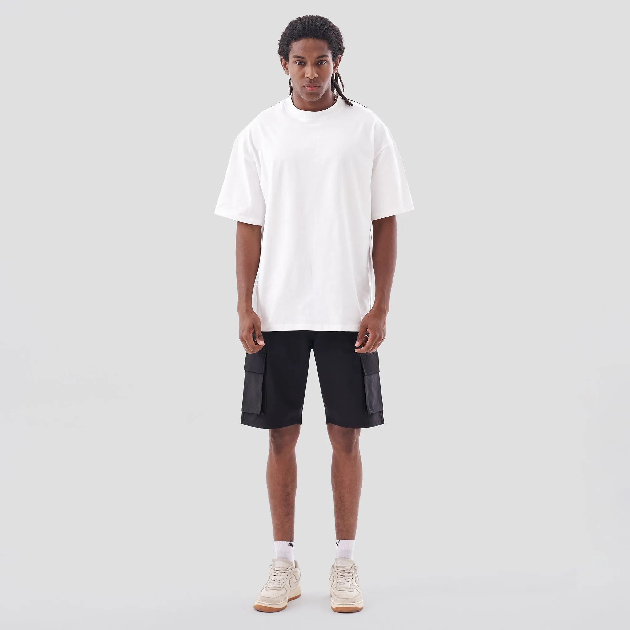 White Side Stretch T-Shirt