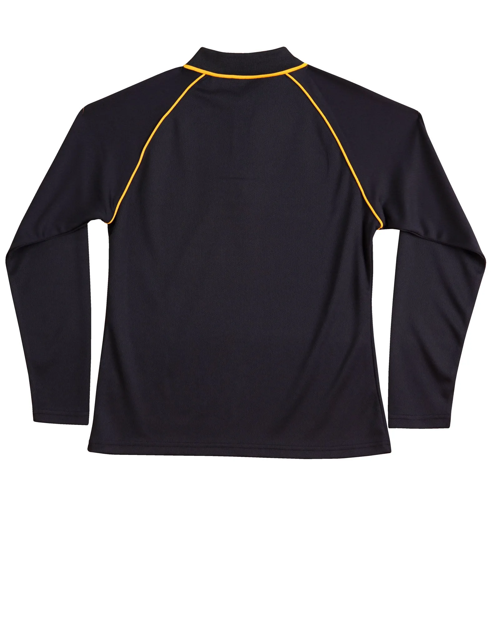 Winning Spirit Ladies' CoolDry Raglan Long Sleeve Contrast Polo (PS44)