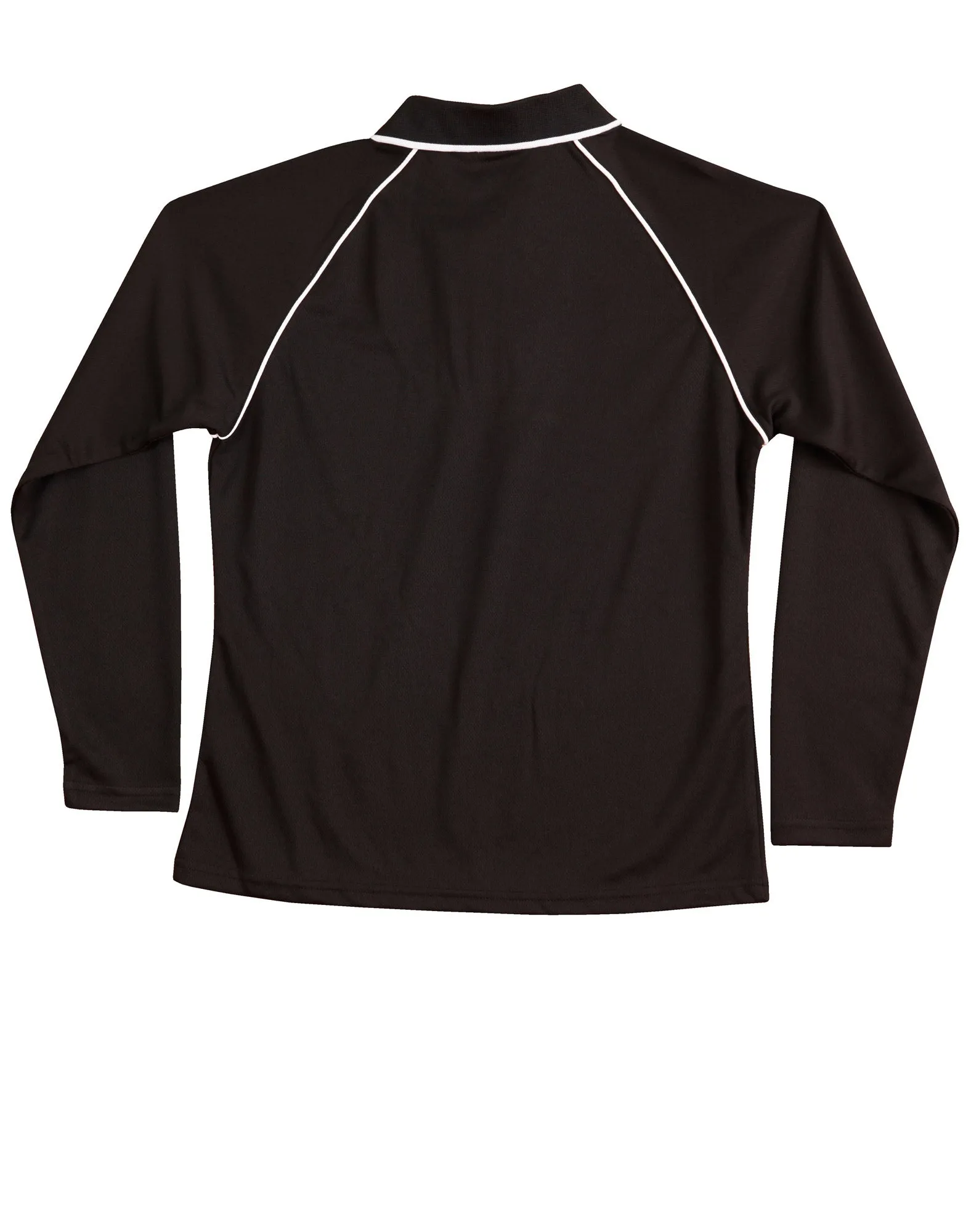 Winning Spirit Ladies' CoolDry Raglan Long Sleeve Contrast Polo (PS44)
