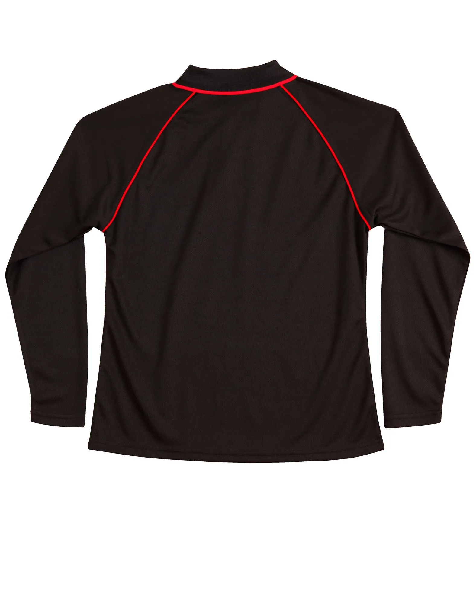Winning Spirit Ladies' CoolDry Raglan Long Sleeve Contrast Polo (PS44)