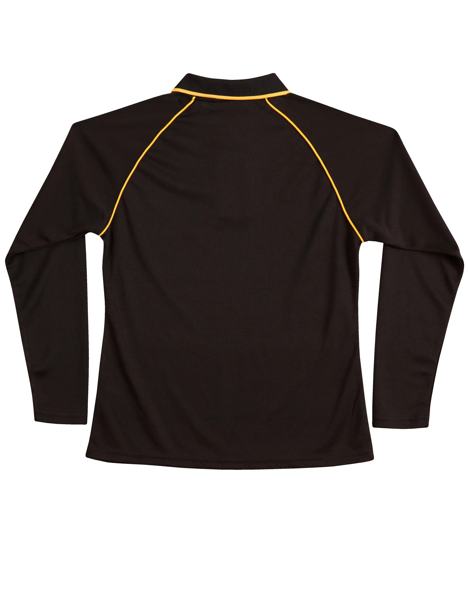 Winning Spirit Ladies' CoolDry Raglan Long Sleeve Contrast Polo (PS44)