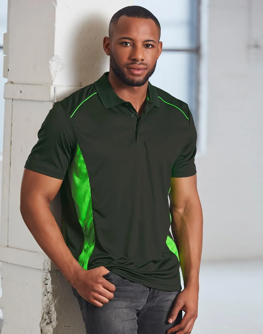 Winning Spirit Pursuit Polo Mens 2nd (2 Colour)-(PS79)