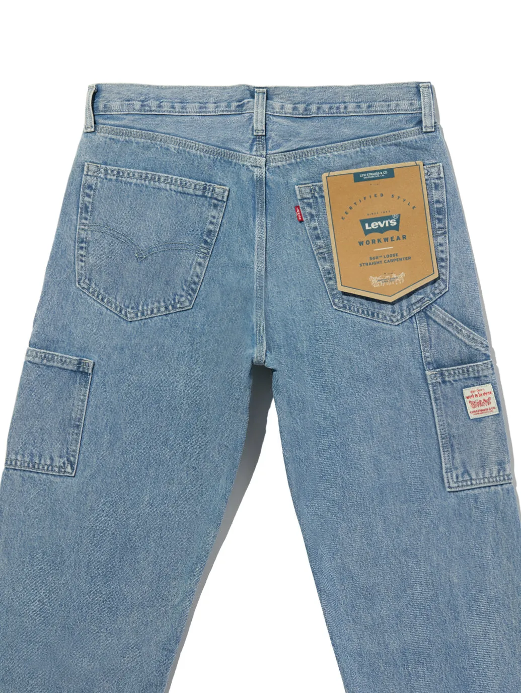 WORKWEAR 568™ ルーズストレート カーペンター ライトインディゴ 