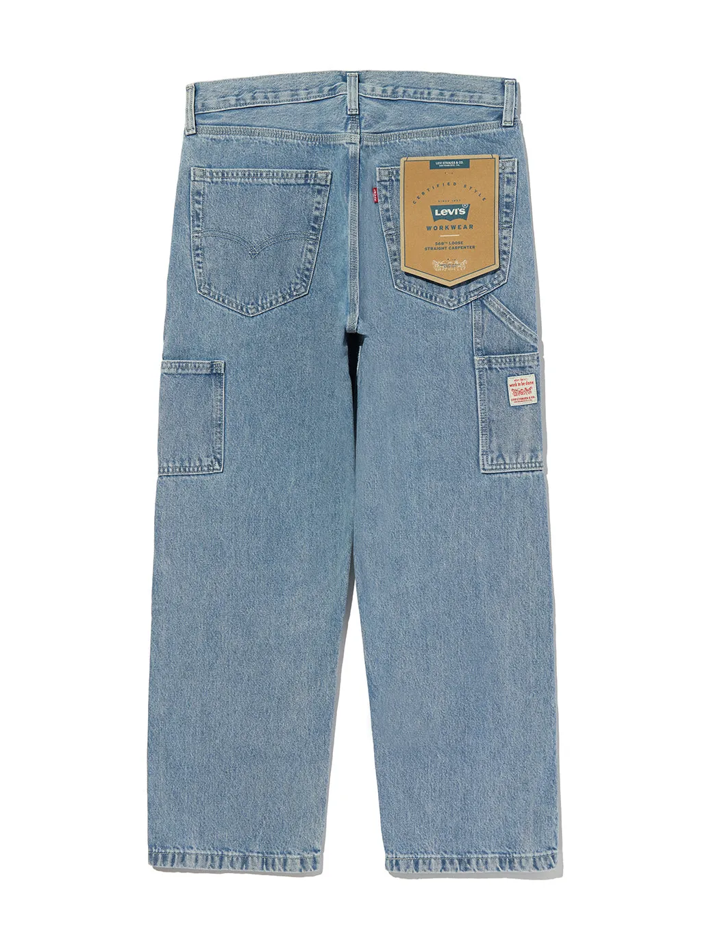 WORKWEAR 568™ ルーズストレート カーペンター ライトインディゴ 